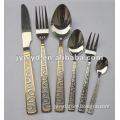 Stainless Steel Gold Plated Cutlery